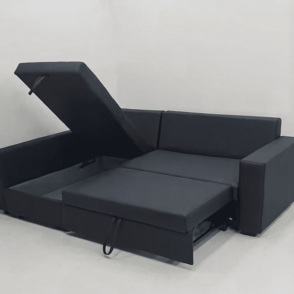 L-Shape Sofa Cum Bed