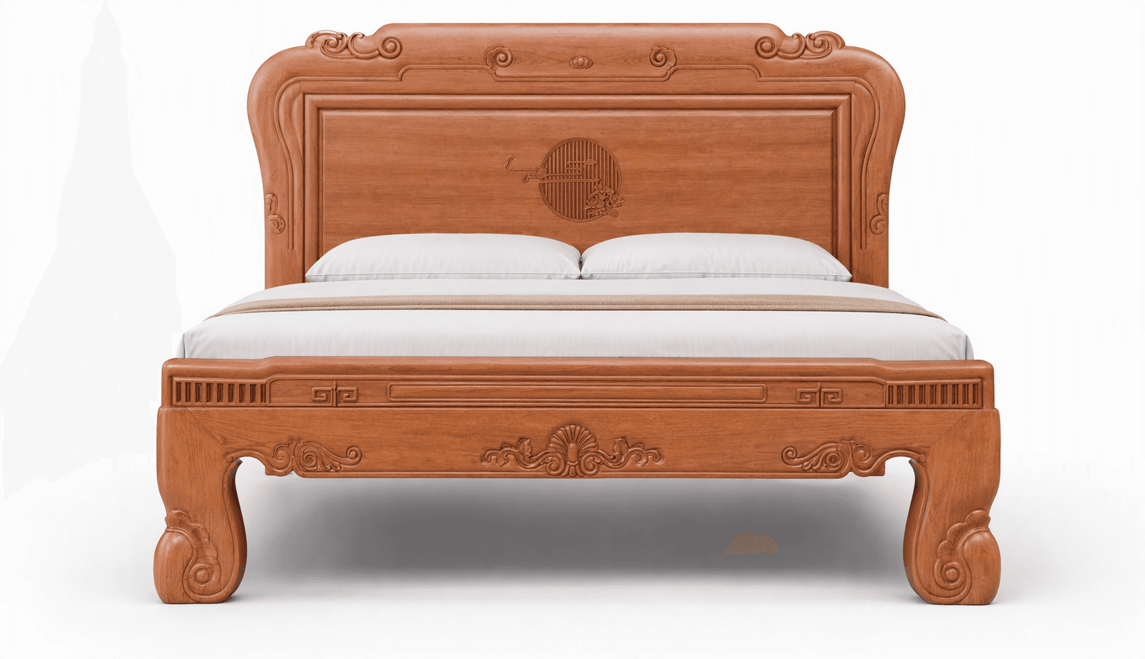 Queen Size Hydraulic Storage Bed with Side Tables