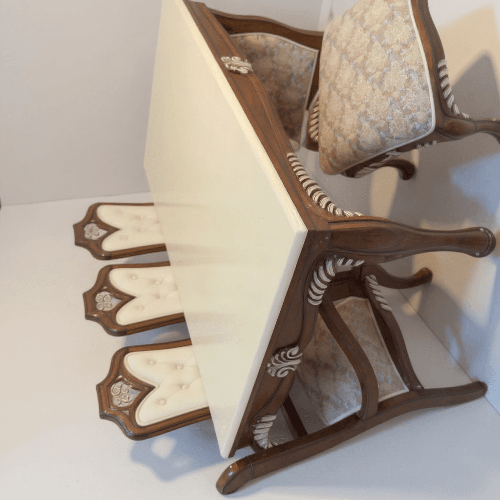 Custom Marble Dining Set
