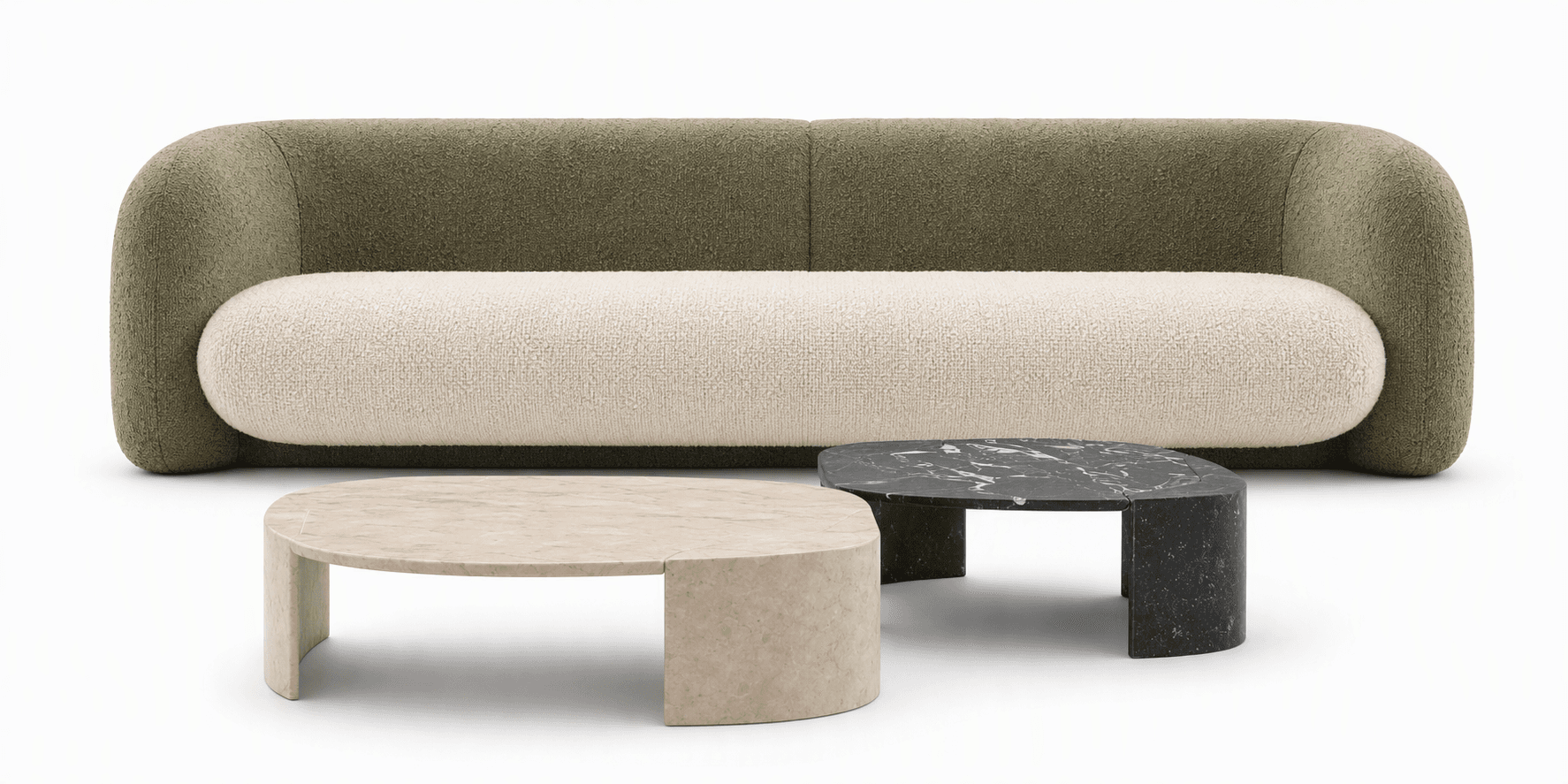 Custom 7 Seater Curved Sofa Set