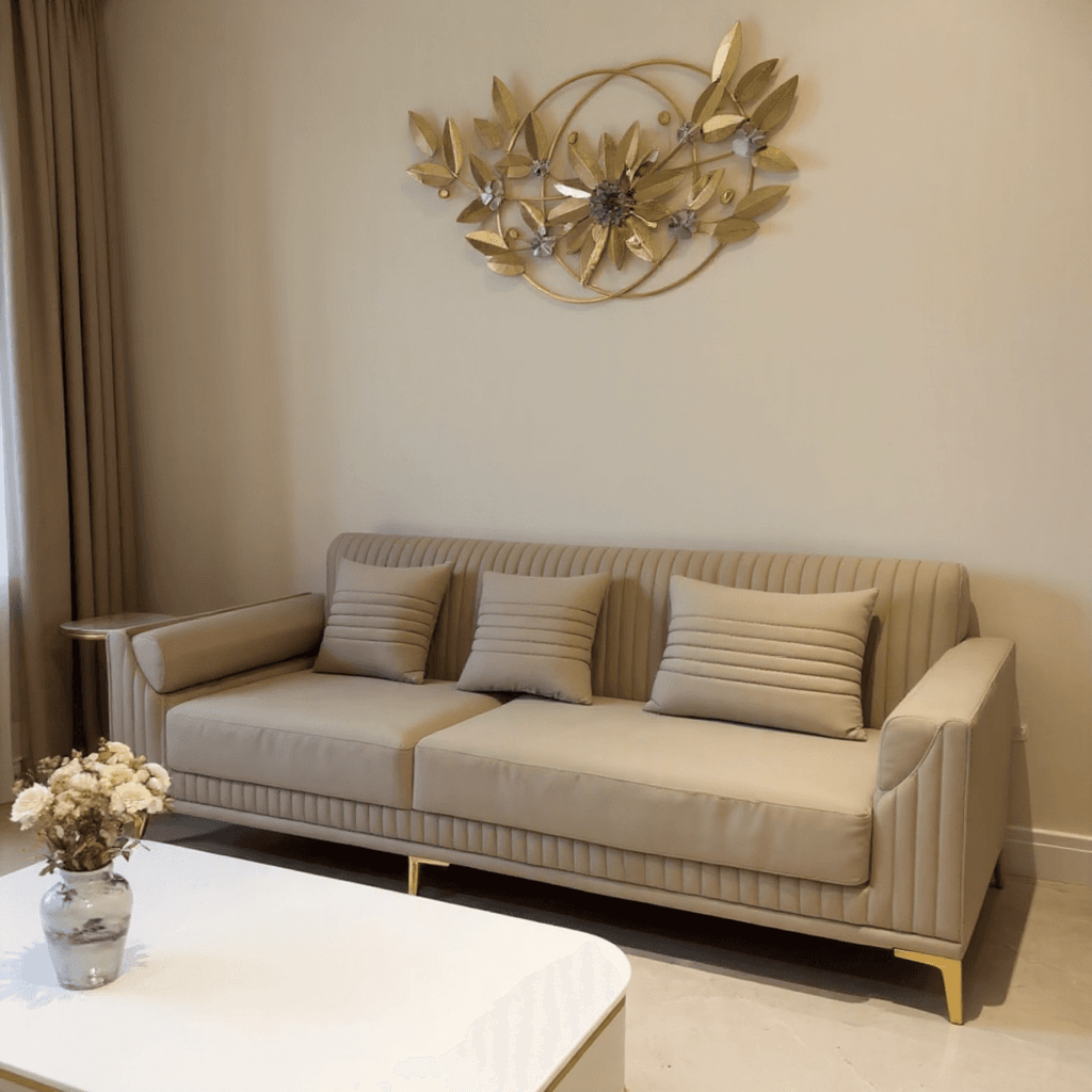 Custom Sofa Set With Center Table
