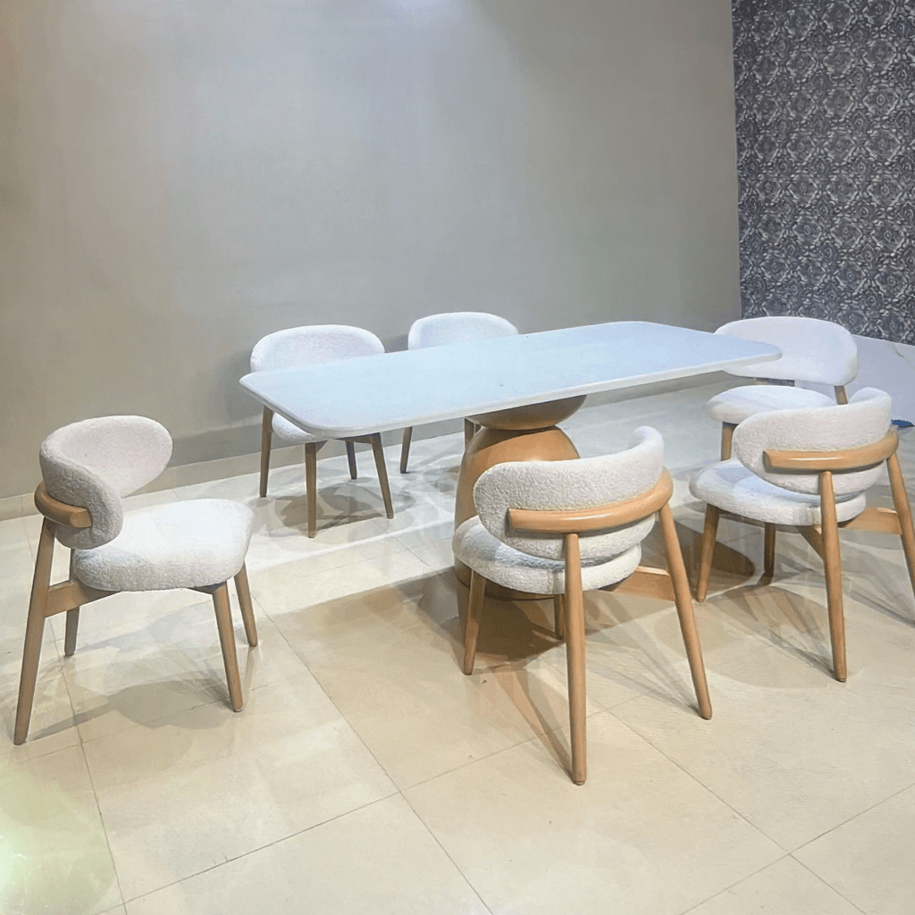 Custom Marble Dining Set