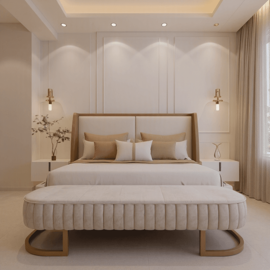 King Size Solid Wood Storage Bed