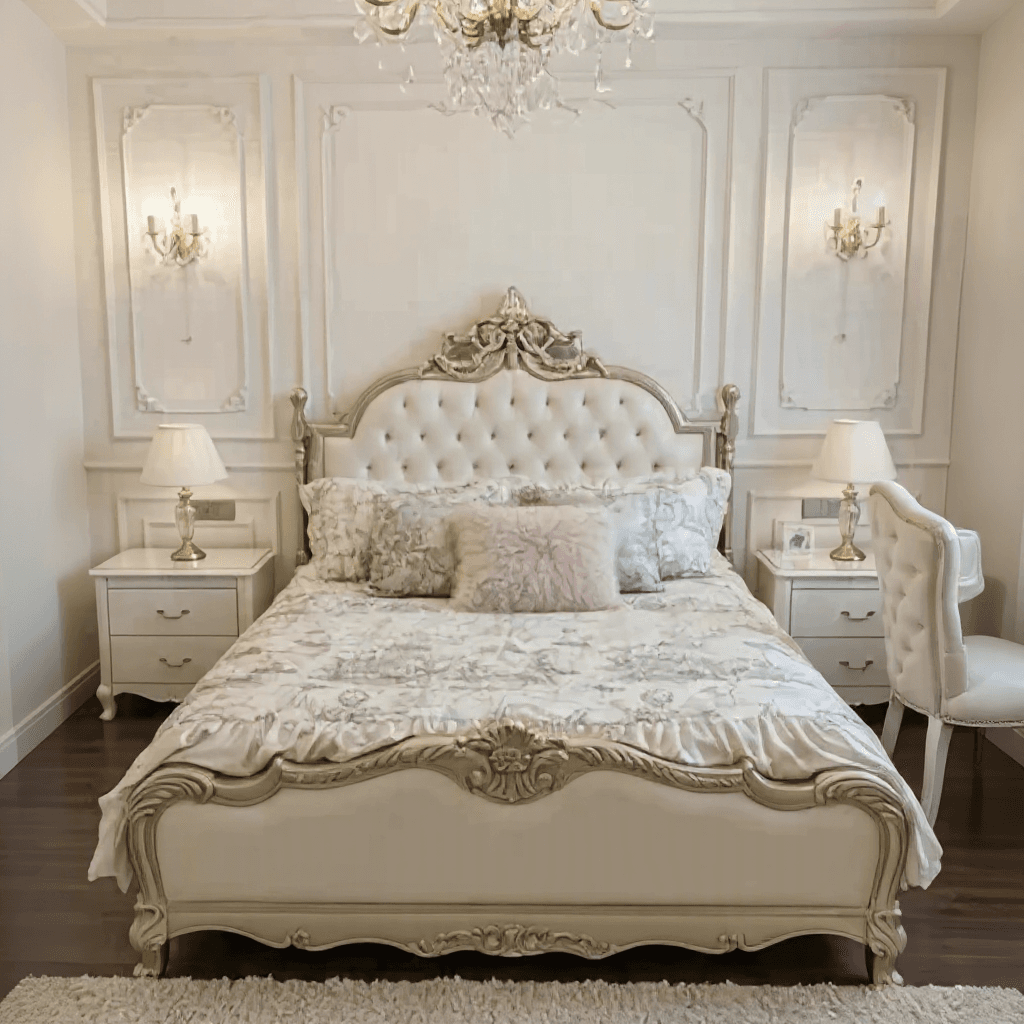 King Size Custom Wooden Bed