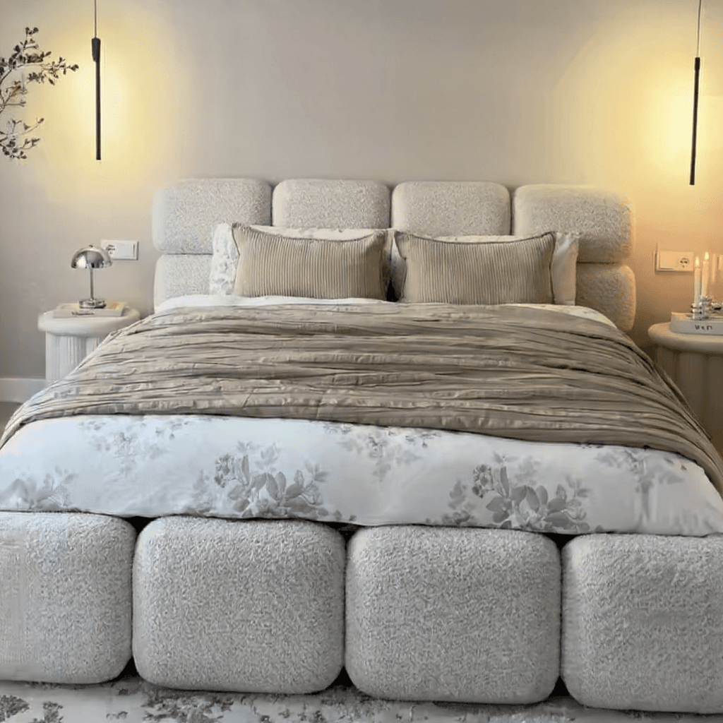 King Hydraulic Storage Bed Set