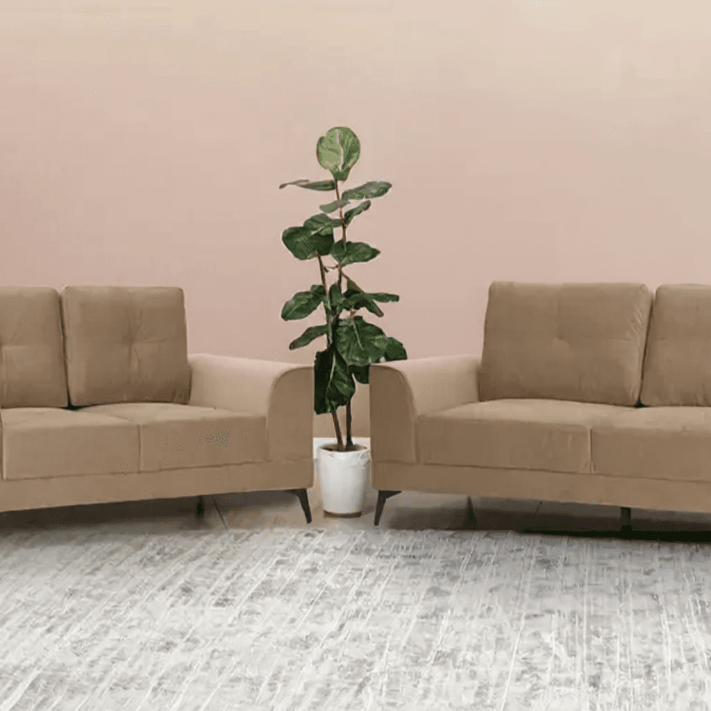 5-Seater Sofa Set With Center Table