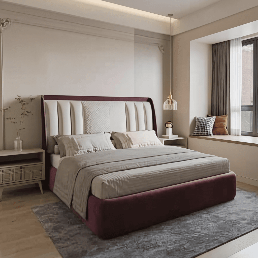 Queen Hydraulic Storage Bed Set