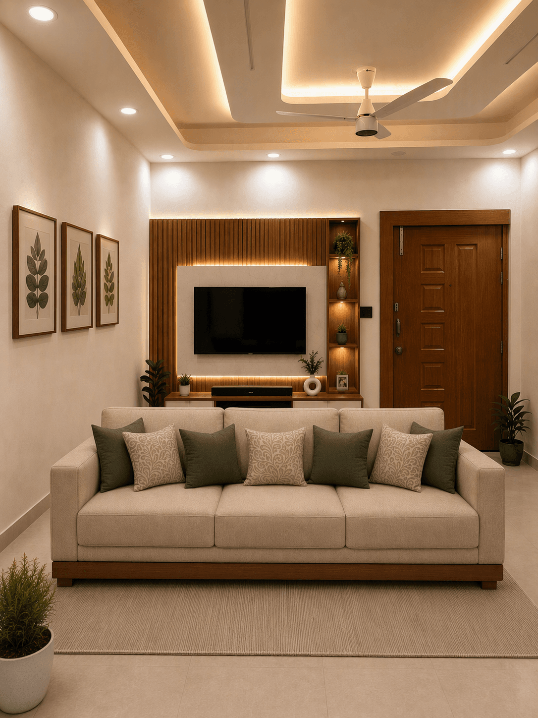 Custom 5-Seater L-Shape Sofa