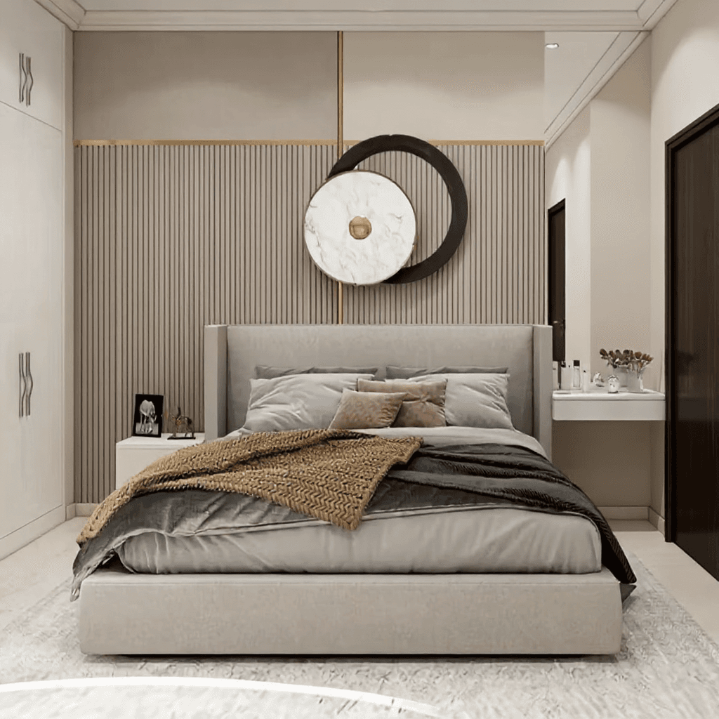 Queen Hydraulic Storage Bed Set