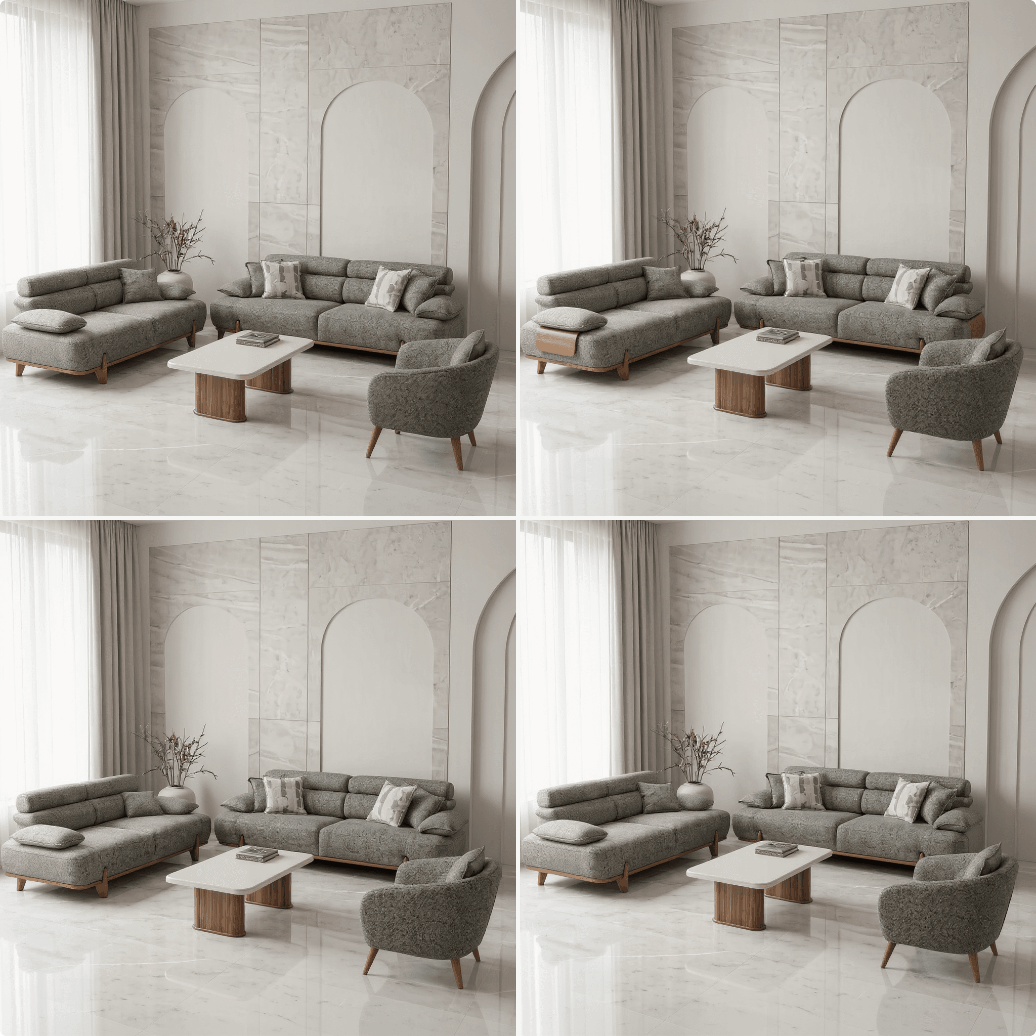 Custom 7 Seater Sofa Set