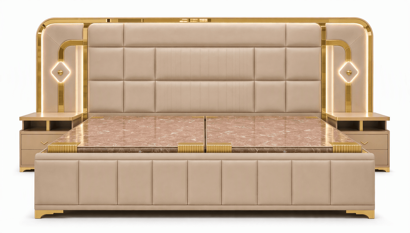 King Size Hydraulic Storage Bed