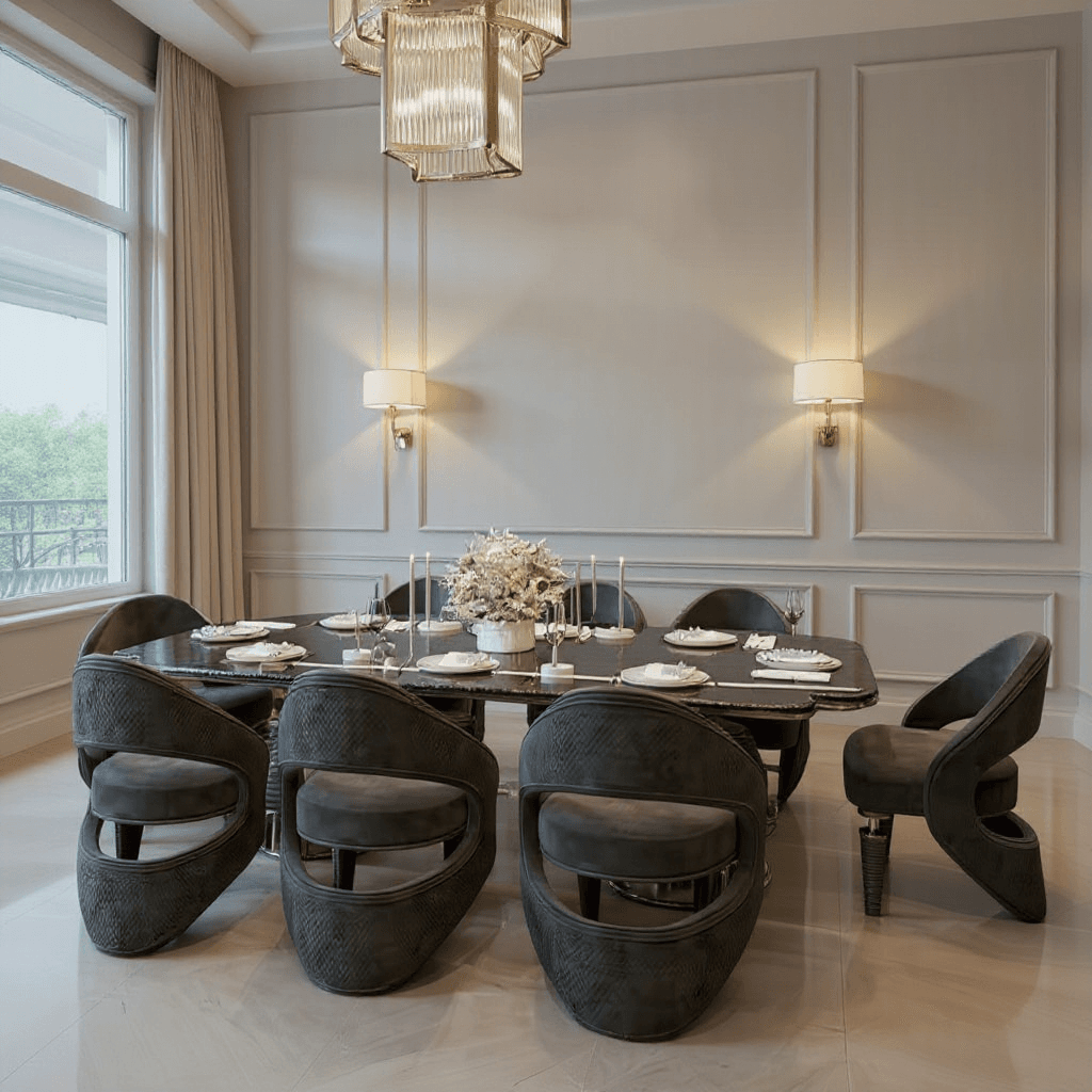 6 seater dining table