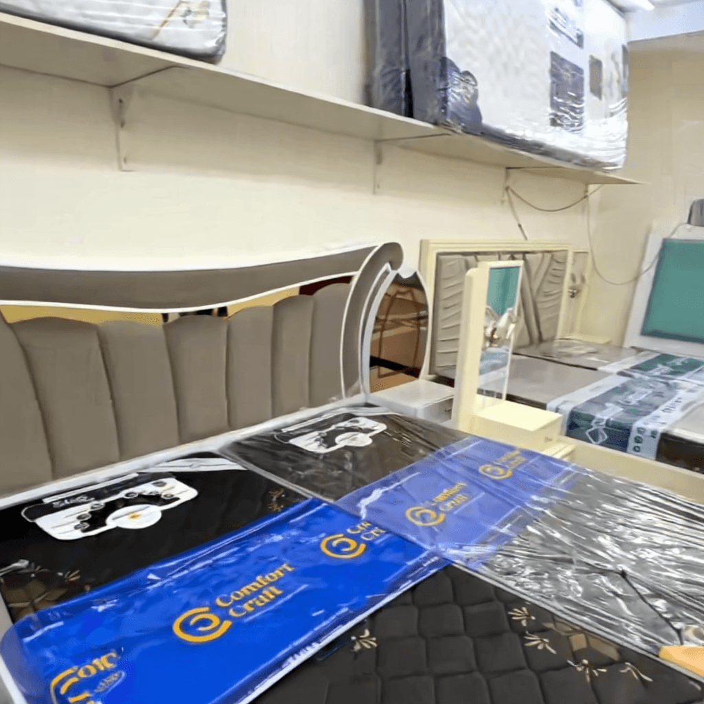 King Size Hydraulic Storage Bed
