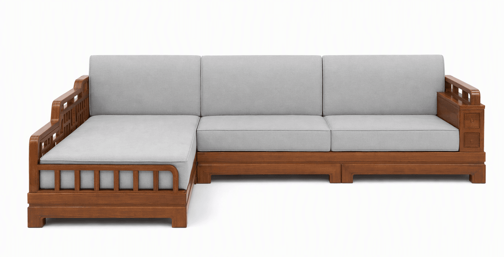 L-Shape Sofa Cum Bed