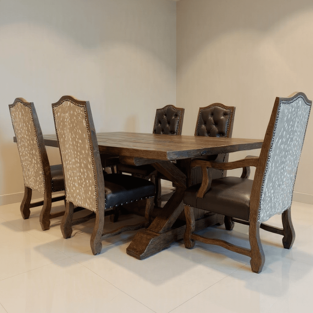6 seater dining table