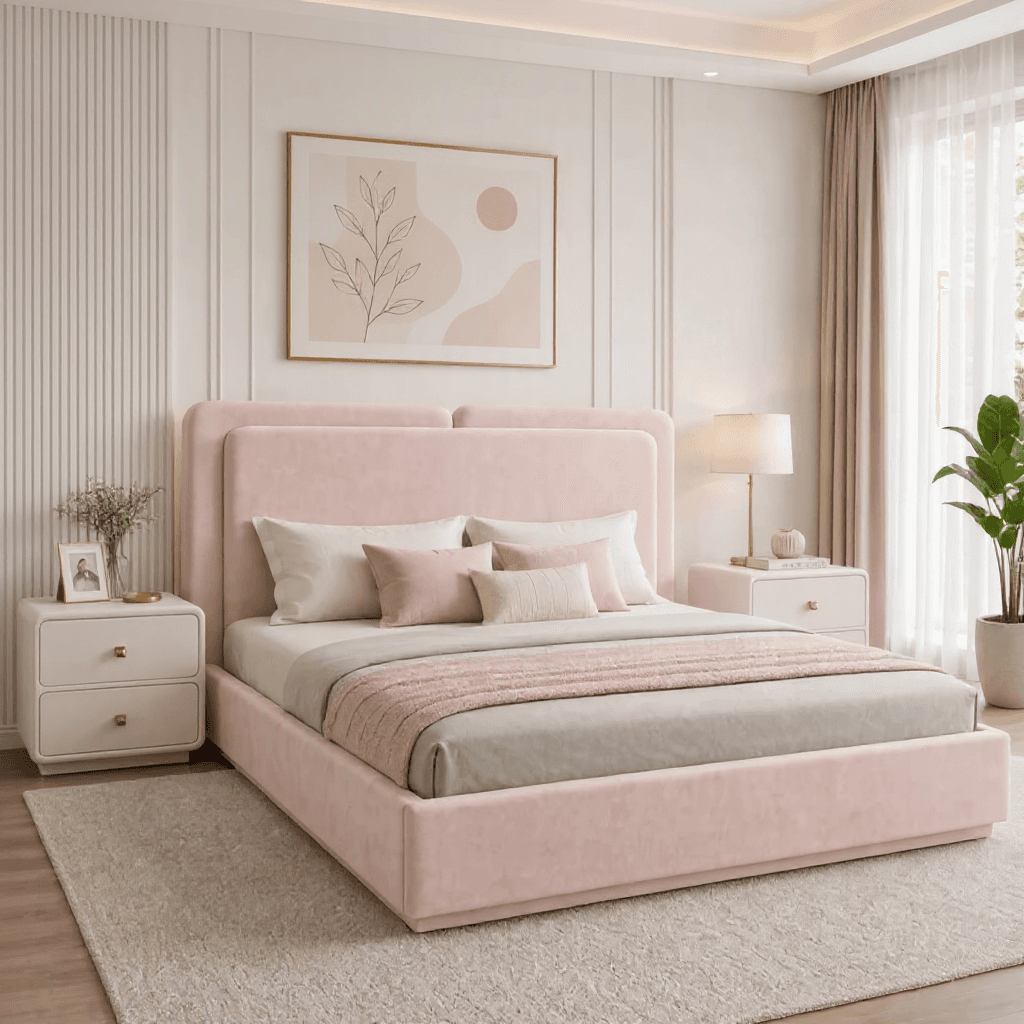 Queen Size Storage Bed