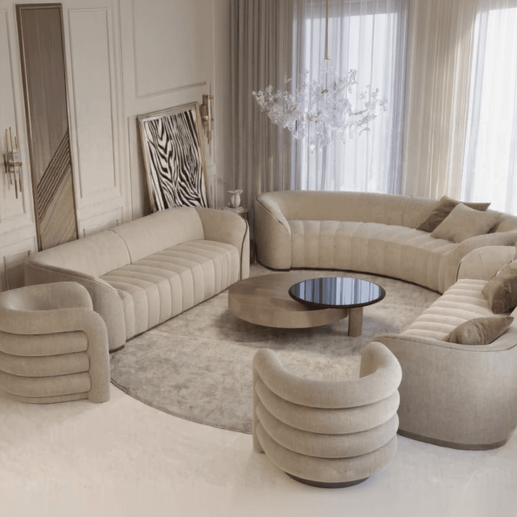 7-Seater L-Shape Sofa