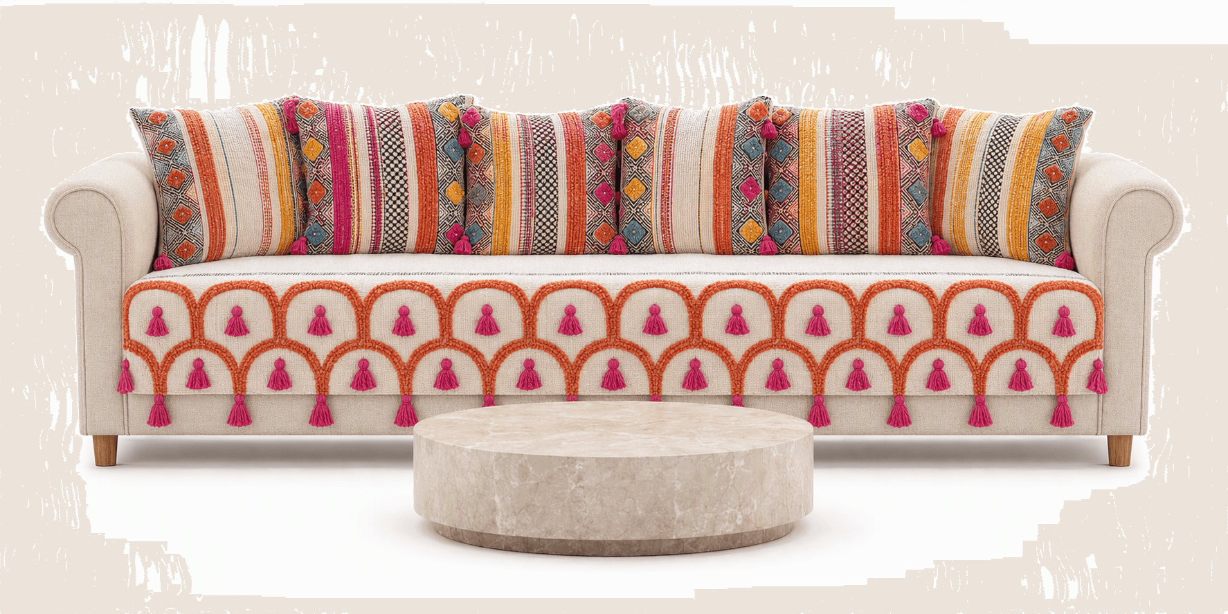 Custom 6-Seater Sofa Set